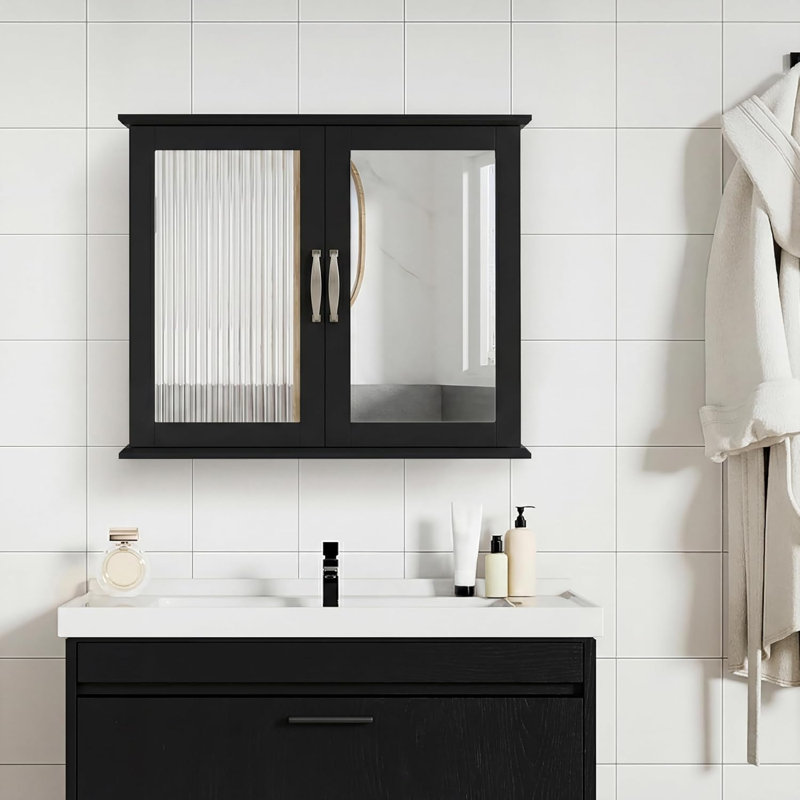 W H Medicine Cabinet Mirror