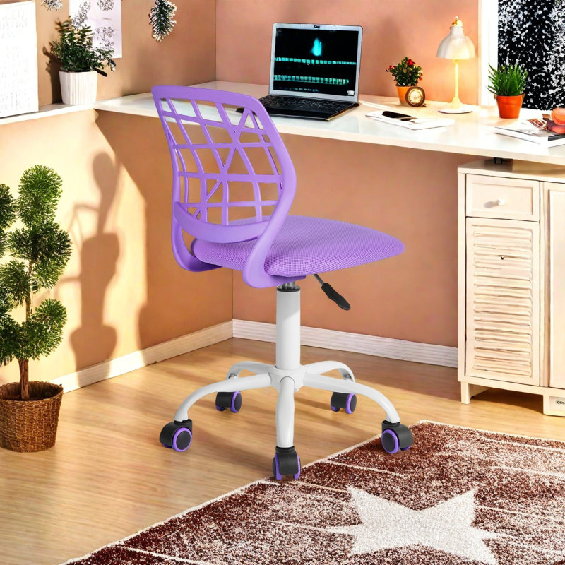 Mesh Office Chair, Purple
