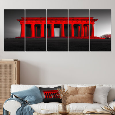 «Red Gray Lincoln», ensemble d'art mural