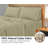 Royale Linens 300 Thread Count 100% Long Staple Combed Cotton Flat Sheet - Super Soft - Top Sheets - Flat Sheet Sold Separately - Breathable, Cool & Crisp Percale Sheets Only-114665938-114665943
