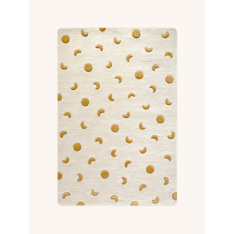 Rug Moons, Rectangle 3'11.24" x 5'10.87"