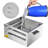 2 Layer Rice Noodle Roll Steamer Machine Stainless Steel Extra Tray Cheung Fun Cantonese Dim Sum Steamer