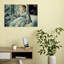 Impression d'art mural représentant un portrait impressionniste contemporain abstrait de Reading, 1865-787550605