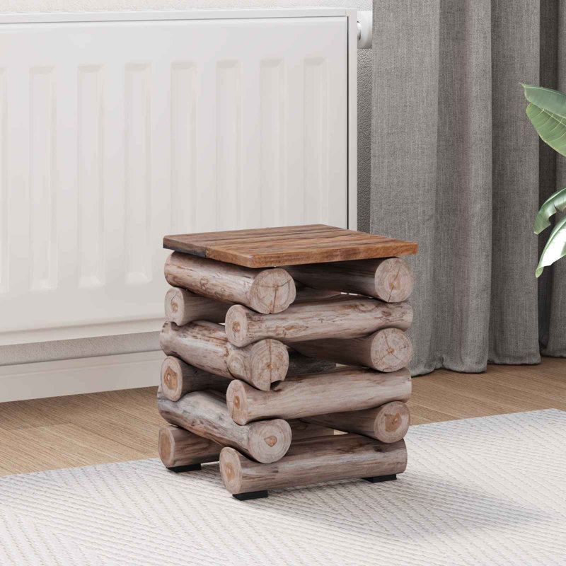 Solid Wood Accent Stool