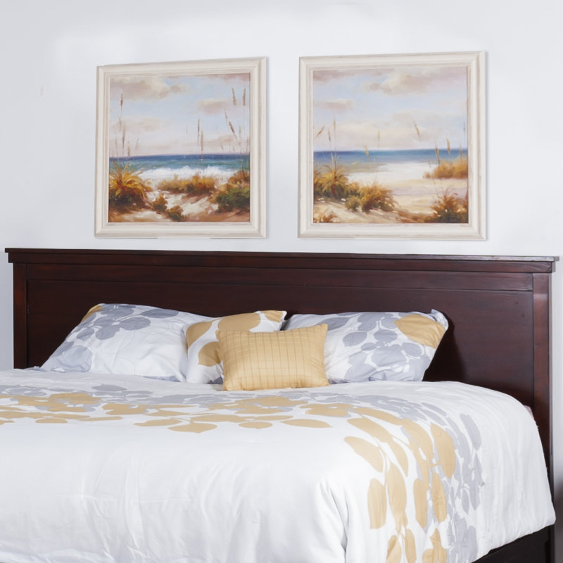 Gorgas Solid Wood Panel Headboard, King