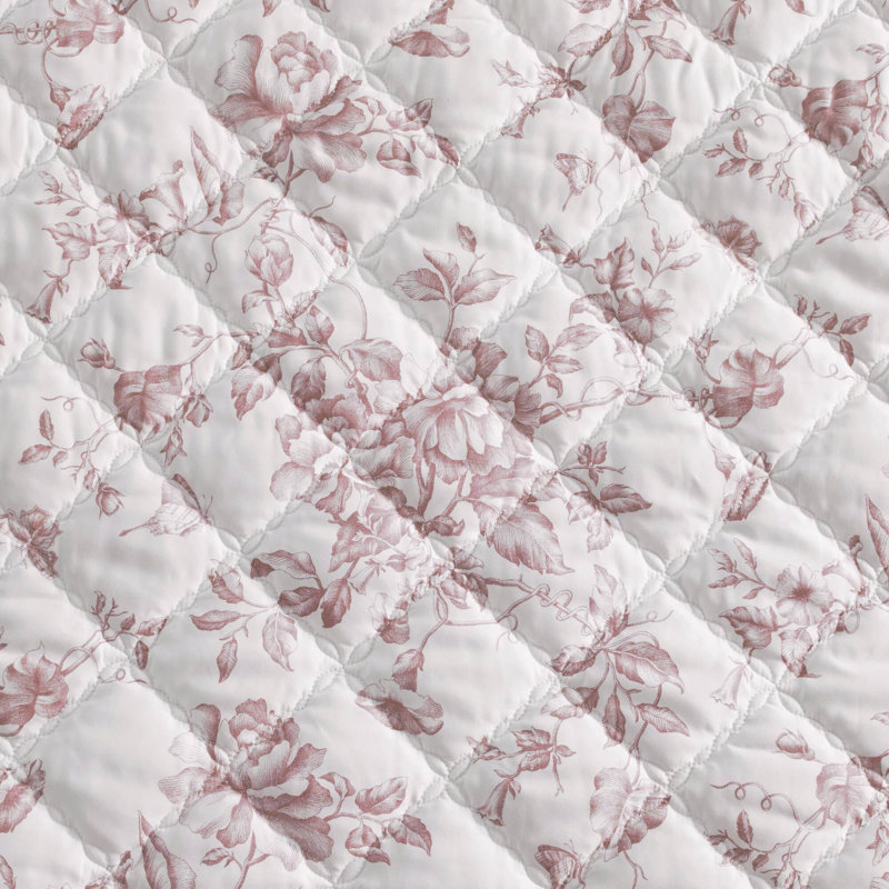 Reversible King Bedding Sets, Soft Polyester Floral Cottage Home
