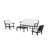 Mission 4 Piece Sofa Seating Group with Cushions-88752856-131207998