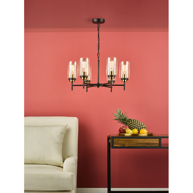 6 - Light Satin Black Pendant