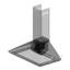 36" KF 400 CFM Convertible Wall Mount Range Hood in Brushed 430 Stainless Steel