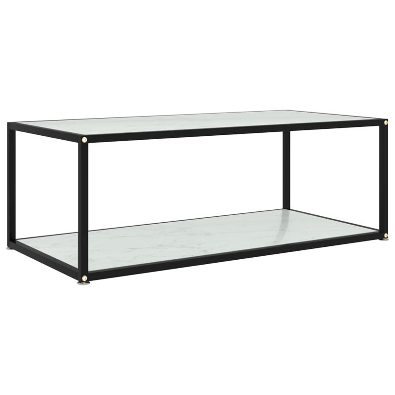 Adhvay Frame Coffee Table, White