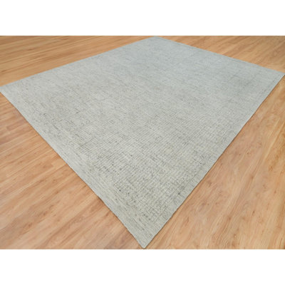 Samuele One-of-a-Kind 12' X 14'10" New Age Wool Area Rug Grey