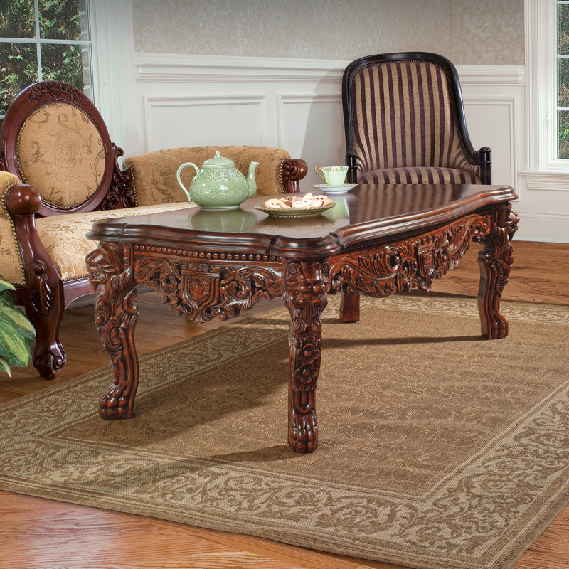 Lord Raffles Solid Wood Single Coffee Table