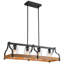 Rodnisha 4-Light Farmhouse Kitchen Island Light