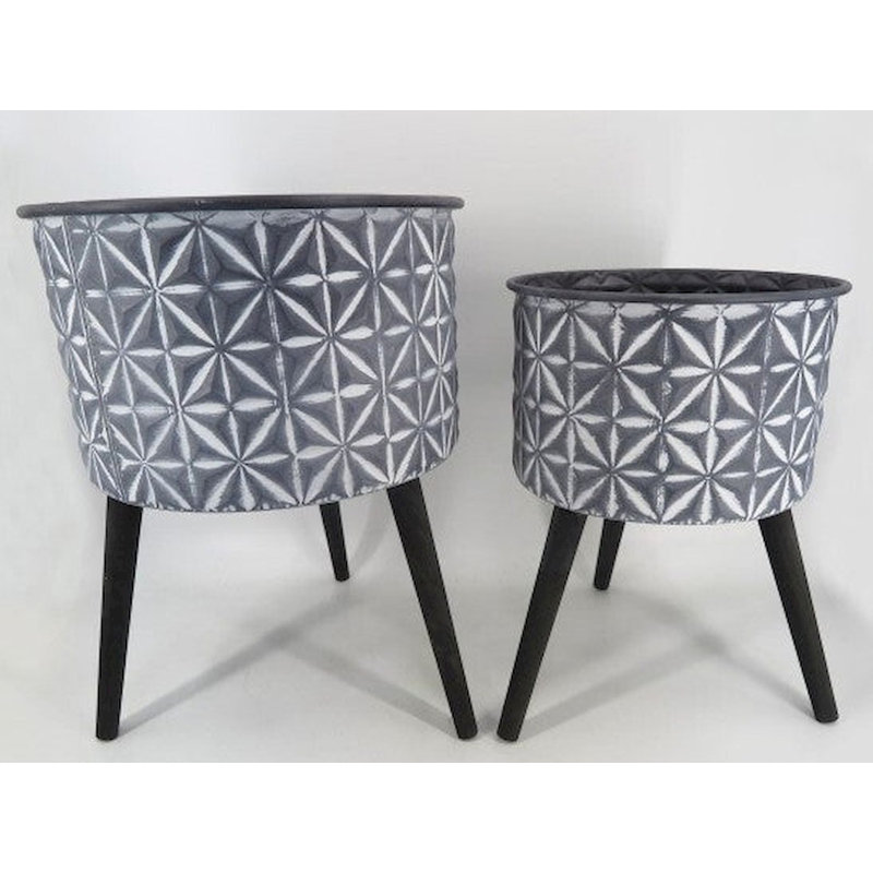 Ermanda Metal Cachepot