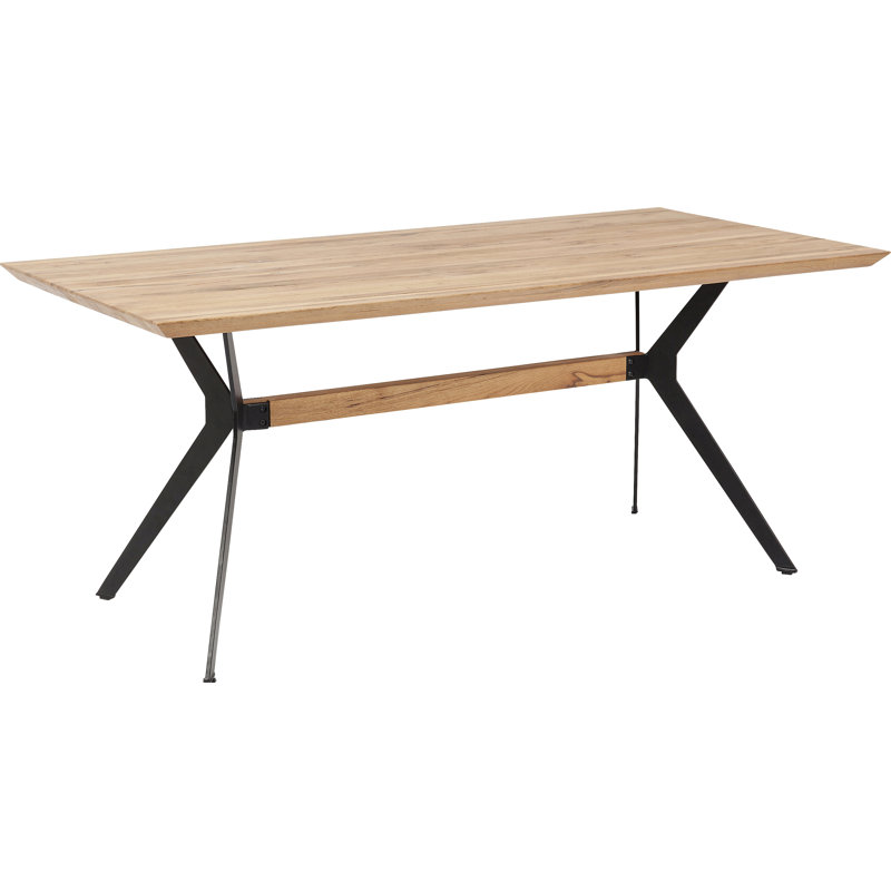 Table Downtown, Black, 78 cm H x 180 cm L x 90 cm W
