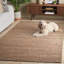Tapis naturel / brun Natural Fiber 676-1104962728
