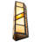 Santa Fe Steel Flush Mounted Sconce