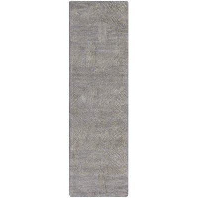 Chrisann Handmade Wool Geometric Area Rug