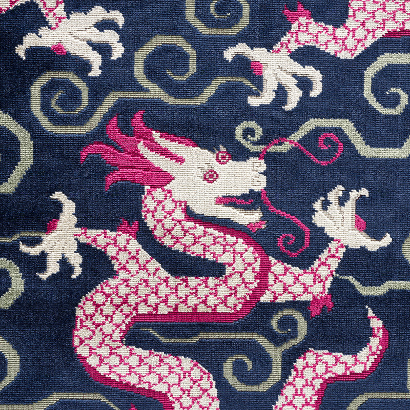 Bixi Velvet Fabric, Sapphire