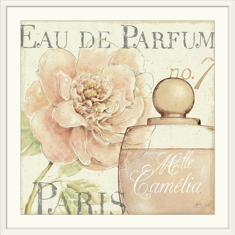 «Fleurs and Parfum II» par Daphne Brissonnet, impression, H 35 po x l 35 po x p 1,5 po, Toile