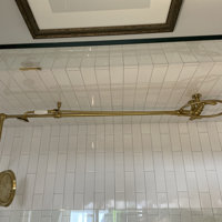 Kingston Brass Vintage CCK6178 Tub Wall Mount Rain Drop Shower