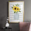 «Sunflower Perfume I», reproduction encadrée de qualité supérieure - prête à être accrochée-1861490490-1861490491