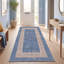 Tapis Fennel moderne à motifs mosaïques abstraits, bleu, gris, or, crème, ivoire, lavable à la machine, antidérapant, à poils courts, pour l'intérieur et l'extérieur, adapté aux animaux domestiques, idéal pour le salon, la chambre, la salle à manger, l'entrée, le couloir ou le bureau.-911196785