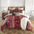 Machine Tufted Ikat Comforter Set-1898329628