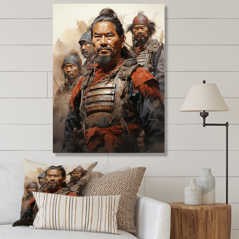 Yamit China Art Terracotta Warriors II, H 20 po x l 12 po x P 1 po, Toile tendue