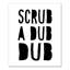 Impression sur toile scrub dub dub Malin-1614280177-1614280174