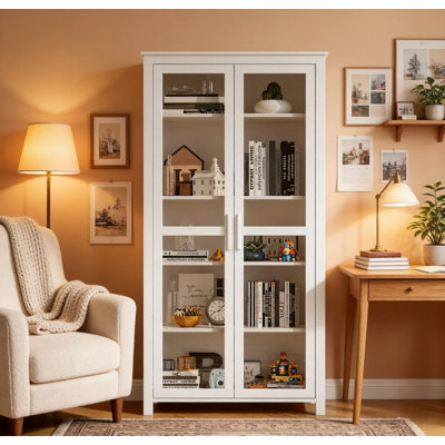 Hall Storage Cabinet,Kitchen Pantry Cabinet,Chic Display Cabinet