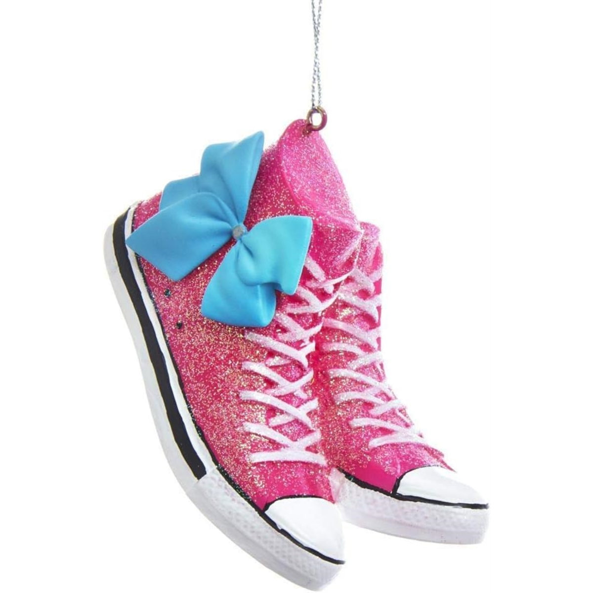 Kurt Adler Plastic Ornament JoJo Siwa Pink Sneaker - Thumbnail 3