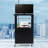 Steel Large AV Cart Adjustable Height Cart with Locking Cabinet