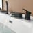4 Hole Deck Mount Tub Faucet With Hand Shower Waterfall Bathtub Faucet Brass Single Handle Tub Fillers With Valve-107418268