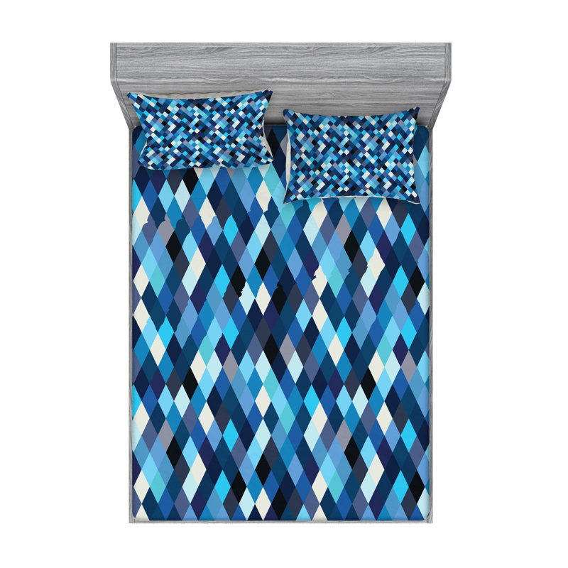 Ensemble de draps Fashion, Ensemble de draps pour lit double avec un drap-hou
