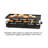 Salton 8 Person Party Grill & Raclette