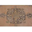 Tapis turc, tapis rétro, tapis de cuisine, tapis beige Oushak, tapis décoratifs 3,6 x 6,6 pi, tapis tissés à la main