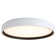 Sleek Round LED Ceiling Light - Thin Glossy Design, 5-Step Adjustable Color Temperature, Dimmable & ETL Certified