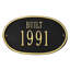 Date 2-Line Wall Address Plaque-789357855-789357840