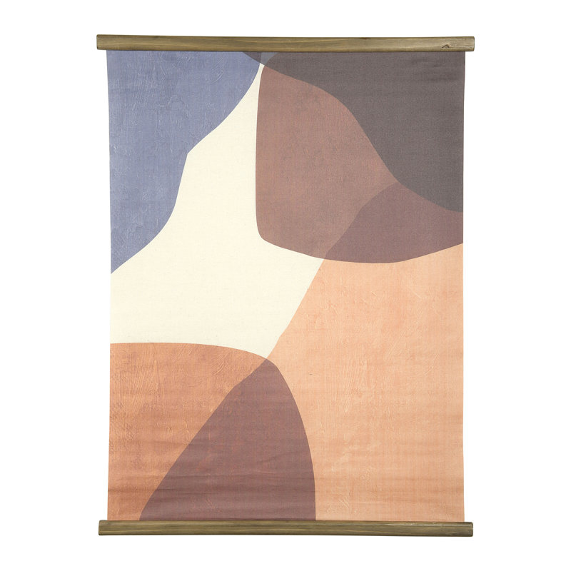 Canvas Scroll Abstract Wall Decor