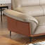 Causeuse-coussin modulaire en cuir véritable-2109270866-2109270865