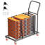 Chariot pliant pour 25 chaises en forme de L horizontal pour 300 chaises