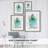 Summer Cactus Framed Print - Solid Wood-1803802219