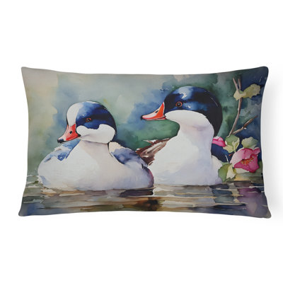 Bufflehead Throw Pillow