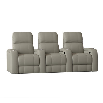 Siège de cinéma 98 po de large avec porte-gobelet
