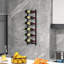 Otmar Wine Bottle Rack in Black