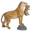 Avec statue cub Lioness