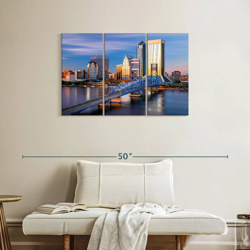 Jacksonville, Floride, pont principal, H 24 po x l 38 po