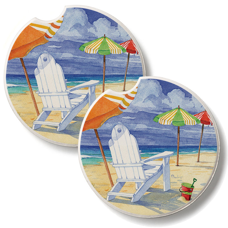 Ensemble de 2 sous-verres Under the Beach