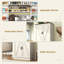 71" Kitchen Pantry With 12 Door Shelves And 1 Adjustable Shelf-1833997263